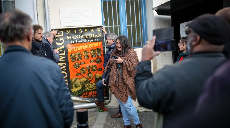 Hommage à Manouchian et ses compagnons