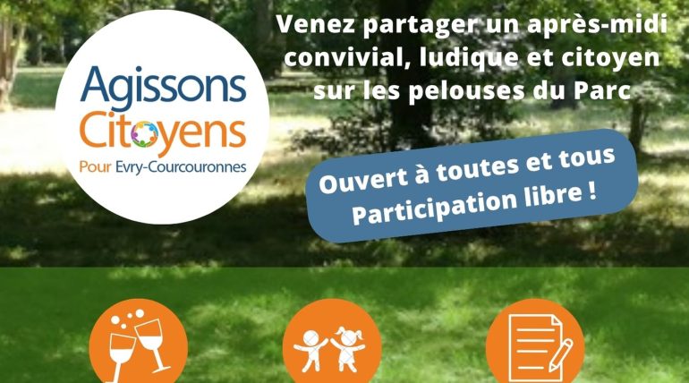 Pique-Nique Citoyen du 12 juillet au Parc des Coquibus